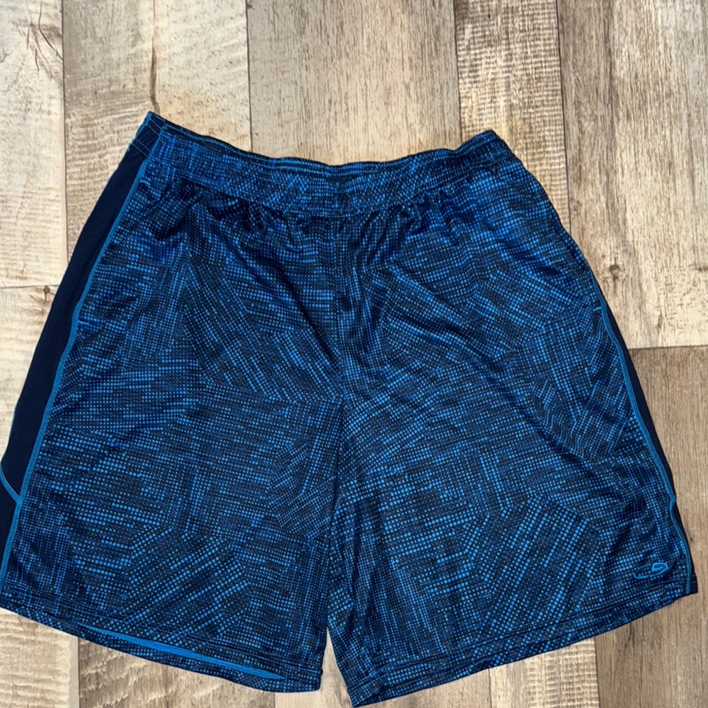 Champion Blue Athletic Shorts Lightweight Performance-size XXL